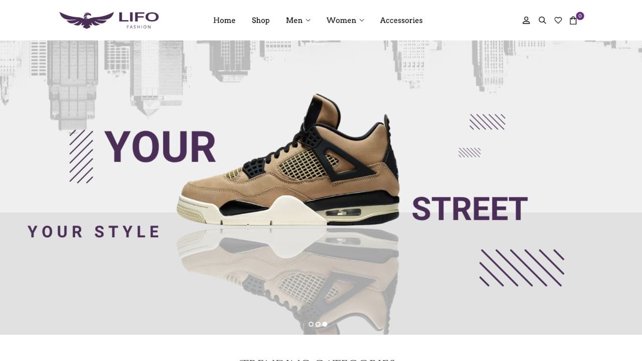 Lifo Fashion — WooCommerce E-Commerce Store